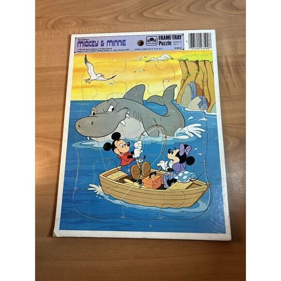 MICKEY & MINNIE Frame-Tray Puzzle - Picture 1 of 6